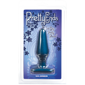 Plug Anal Iridiscente – Mediano – Azul Medianoche