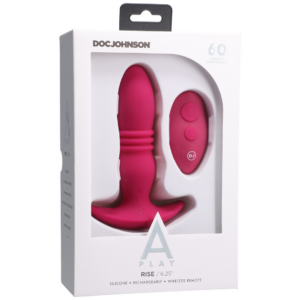 Rise – Plug Anal de Silicona con Control Remoto