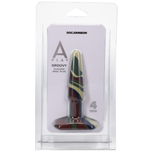 Groovy – Silicone Anal Plug – 4 / 10 cm – Camouflage