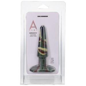 Groovy – Silicone Anal Plug – 5 / 12 cm – Camouflage