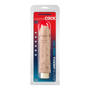 Vibrador Multispeed Realista Quivering Cock – 8 / 20 cm