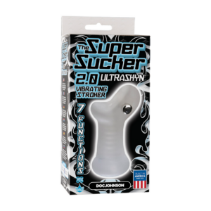 El Super Sucker 2.0 – ULTRASKYN Masturbador Vibrante de Boca