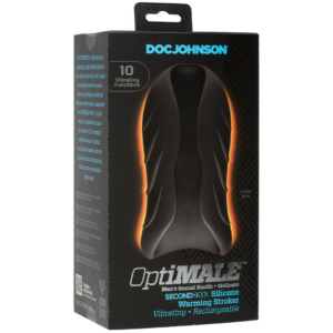 Stroker de silicona con calefacción y vibración