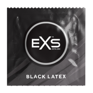 EXS Black Latex – Condones – 12 Piezas