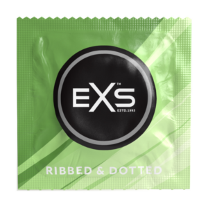 EXS 3 en 1 – Estriado, con puntos y acampanado – preservativos – 12 piezas
