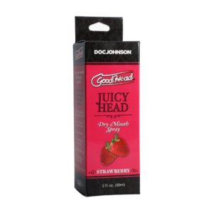 Juicy Head – Spray para la boca seca – Fresa – 2 fl oz / 60 ml