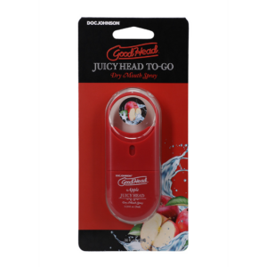 Juicy Head – Spray para la boca seca para llevar – Manzana – 0.3 fl oz / 9 ml