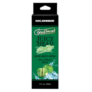 Juicy Head – Spray para la boca seca – Manzana verde ácida – 2 fl oz / 60 ml