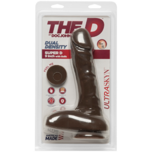 Super D – Dildo Realista ULTRASKYN con Testículos – 9 / 22 cm
