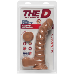 Ragin’ D – Dildo Realista ULTRASKYN con Testículos – 9 / 22 cm