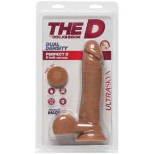 Perfect D – Dildo realista ULTRASKYN con bolas – 8 / 20 cm