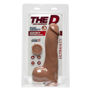 Master D – Dildo Realista ULTRASKYN con Bolas – 10 / 25 cm