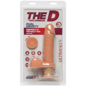 Perfect D – Dildo Realista ULTRASKYN con Bolas – 7 / 18 cm