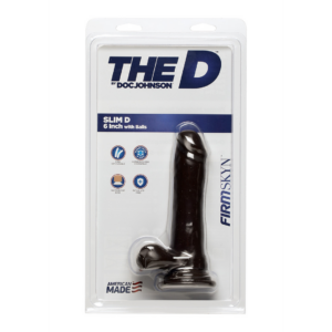 Slim D – Dildo realista FIRMSKYN con bolas – 6 / 15 cm