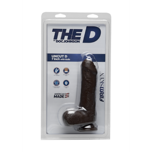Uncut D – Dildo Realista FIRMSKYN con Bolas – 7 / 18 cm