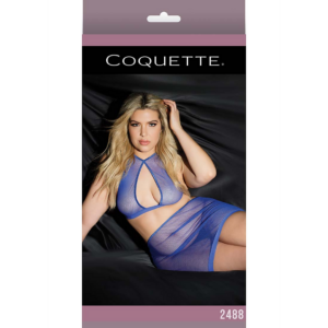 Fishnet Top and Skirt – Plus Size