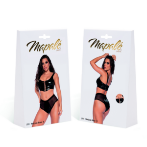 Two Piece Set – M – Wet Black