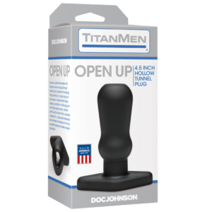 Open Up – Plug Anal de Túnel – 2 Piezas
