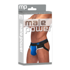 Panel Jock – L/XL – Negro/Azul