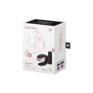 Double Love – Luxury Partner Vibrator – Black