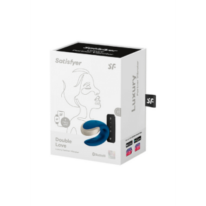 Double Love – Luxury Partner Vibrator – Blue