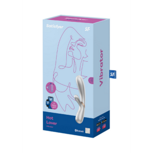 Hot Lover – Vibrador Conejito Calentador – Champagne