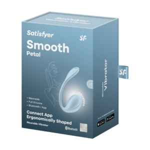 Smooth Petal Connect App – Wearable Couple Vibrator – Light Blue