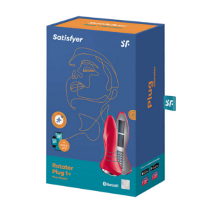 Rotar Plug 1Plus – Vibrating Butt Plug with App – Red
