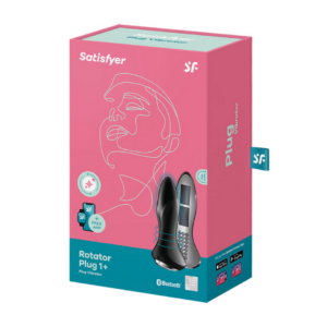 Rotar Plug 1Plus – Vibrating Butt Plug with App – Black