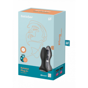 Rotar Plug 2Plus – Vibrating Butt Plug with App – Black