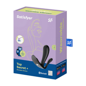 Top Secret Plus – Portable Panties Vibrator – Black