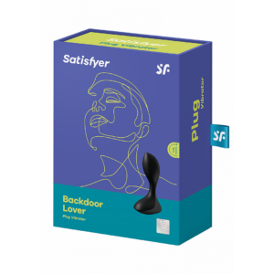 Backdoor Lover – Butt Plug Vibrator – Black