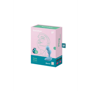 Deep Diver – Vibrating Anal Plug – Light Blue