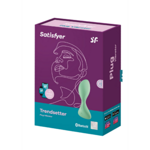 Trendsetter – Vibrating Butt Plug – Light Green