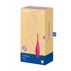 Twirling Fun – Tip Vibrator – Magenta