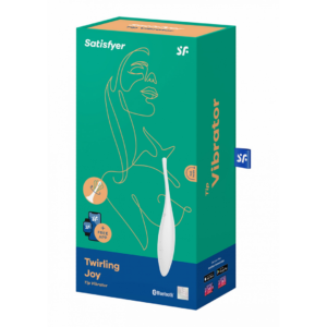 Twirling Joy – Tip Vibrator – White