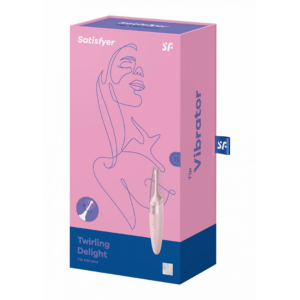 Twirling Delight – Tip Vibrator – Old Rose