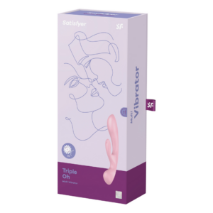 Triple Oh – Rabbit Vibrator – Pink