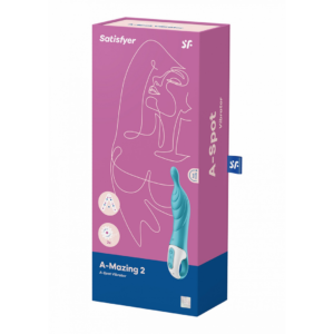 A-Mazing 2 – A-Spot Stimulator with Texture – Turquoise