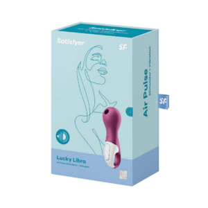 Lucky Libra – Air Pulse Stimulator and Vibration – Purple