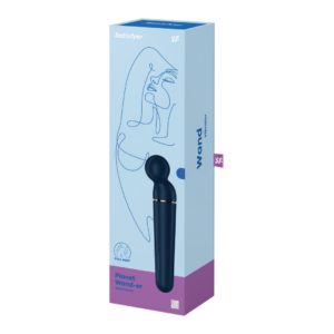 Planet Wand-er – Wand Vibrator – Blue/Rose Gold