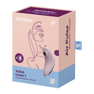 Vulva Lover 1 – Double Air Pulse Vibrator – Violet