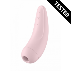Curvy 2Plus – Air Pulse Stimulator and Vibration – Pink – Tester