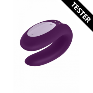Double Joy Partner Vibrator – Violet – Tester
