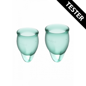 Copa Menstrual Feel Confident – Verde oscuro – Tester