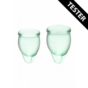 Copa Menstrual Feel Confident – Verde claro – Tester