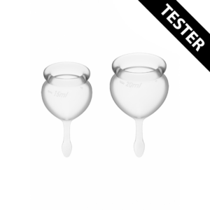 Feel Good – Copa Menstrual – Transparente – Tester