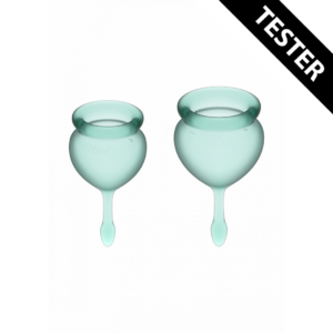 Copa Menstrual Feel Good – Verde oscuro – Tester