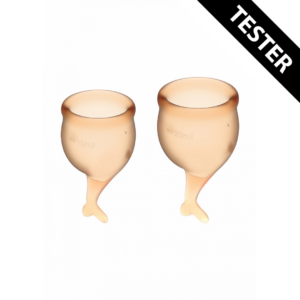 Copa Menstrual Feel Secure – Naranja – Tester