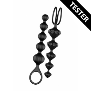 Juego de Love Beads de 2 – Negro – Tester